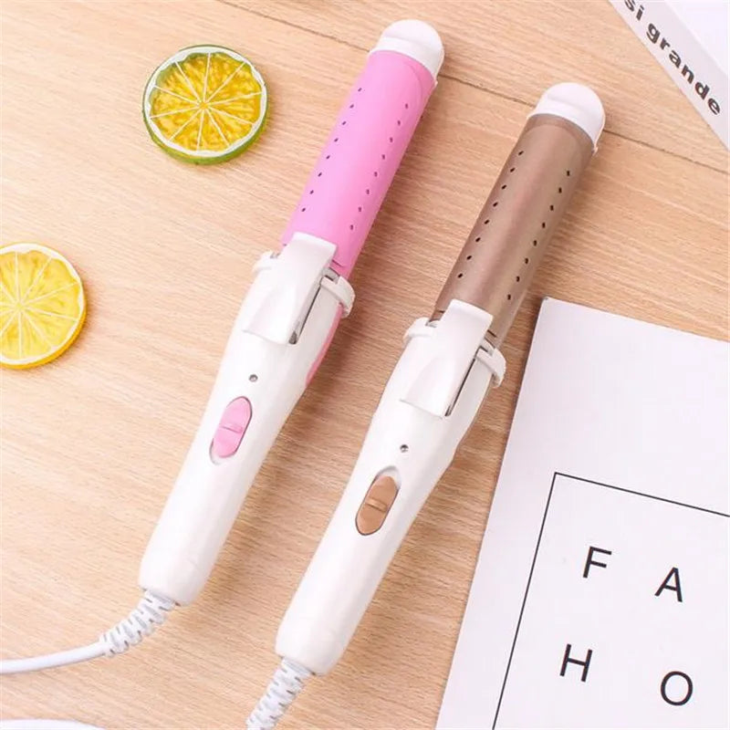 Professional 2 IN 1 Hair Curling Iron Hair Straightener 360° Rotation Anti-scalding Hair Curler Hair Styling Tools