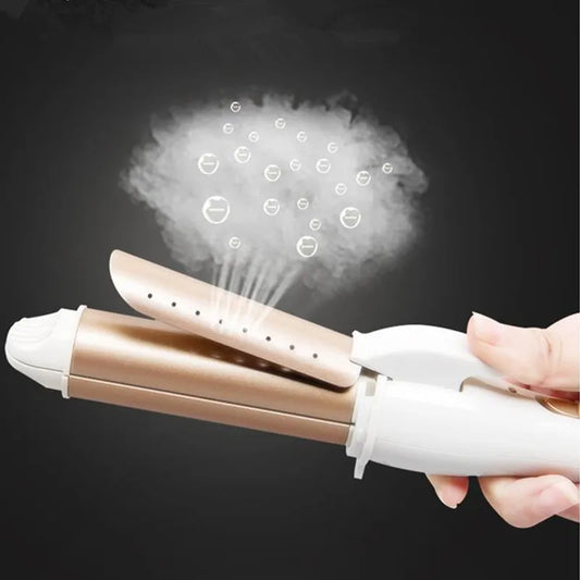 Professional 2 IN 1 Hair Curling Iron Hair Straightener 360° Rotation Anti-scalding Hair Curler Hair Styling Tools